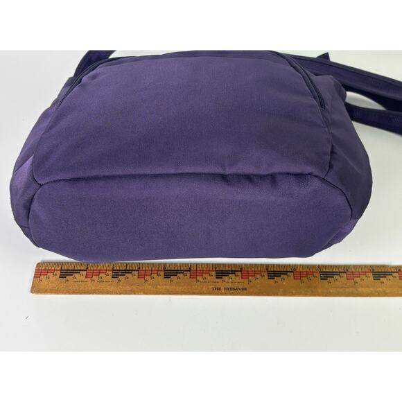 Travelon Anti-Theft Classic Crossbody Bucket Bag Purple Travel Vacation - Picture 14 of 16